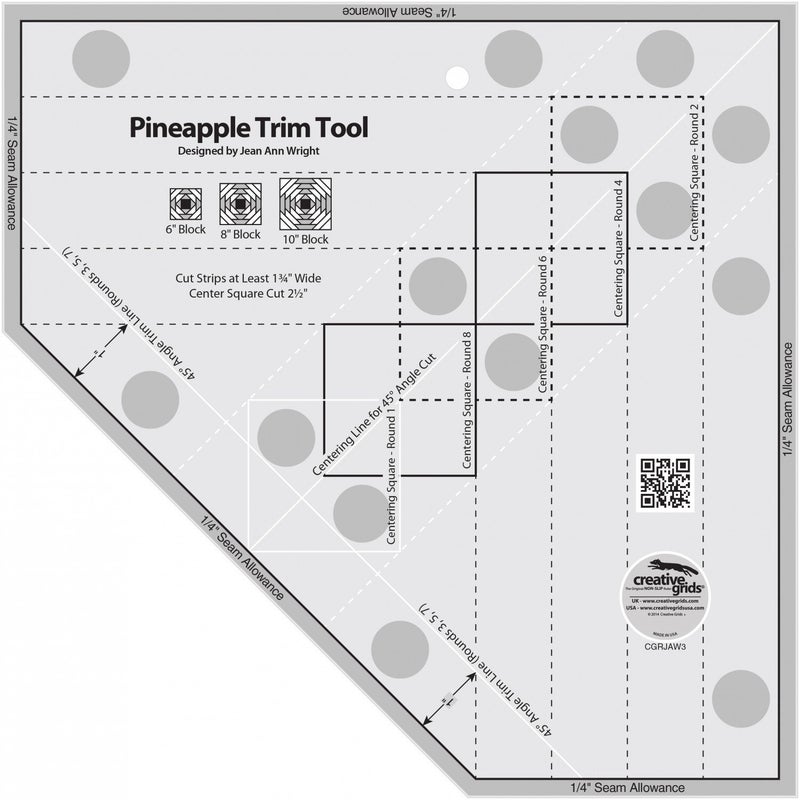 Creative Grids 2 Pack - Pineapple Trim Tool (CGRJAW3) and Pineapple Trim Tool Mini (CGRJAW3MINI) - Image 2